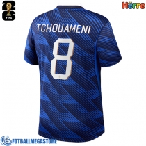 Fotballdrakt Herre Frankrike Aurelien Tchouameni #8 Hjemmedrakt VM 2026 Kortermet